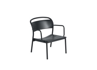 Linear Steel Lounge Armchair