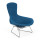 Bertoia Bird Chair and Ottoman