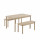Linear Wood Bench