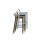 Linear Steel Stool