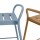 Linear Steel Stool