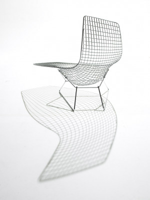 Bertoia Asymmetric Chaise