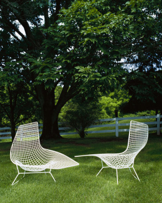 Bertoia Asymmetric Chaise