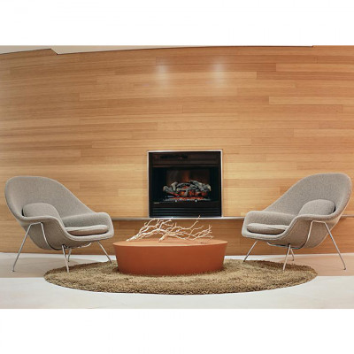 Saarinen Womb Chair with Ottoman