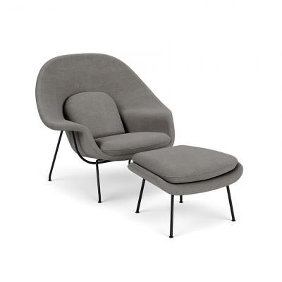 Saarinen Womb Chair with Ottoman