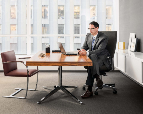 Florence Knoll Executive Desk