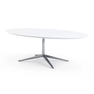 Florence Knoll Oval and Round High Tables