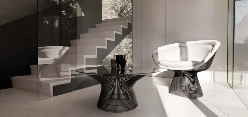 Platner Low Tables