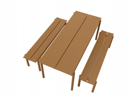 Linear Steel Bench