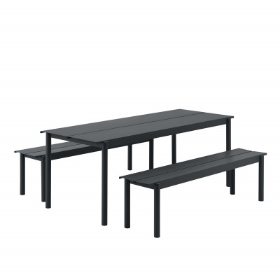 Linear Steel Bench