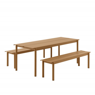 Linear Steel Bench