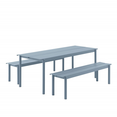 Linear Steel Bench