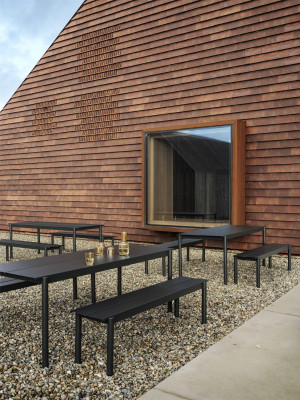 Linear Steel Bench
