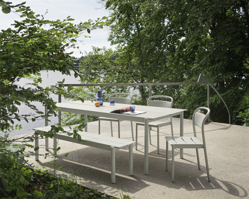 Linear Steel Bench