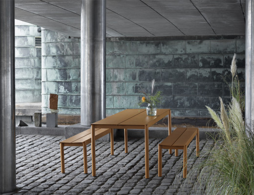 Linear Steel Bench