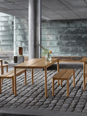 Linear Steel Bench