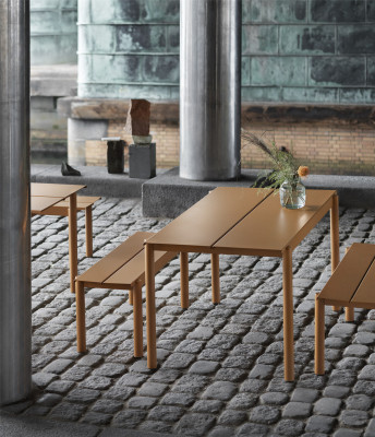 Linear Steel Bench