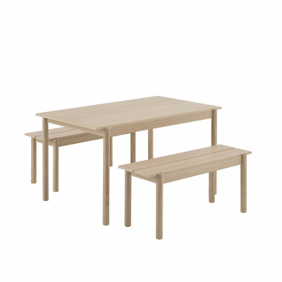 Linear Wood Table