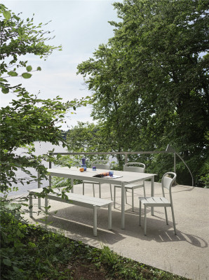 Linear Steel Table