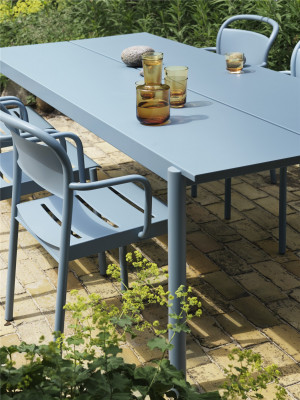 Linear Steel Table
