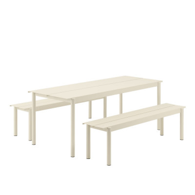 Linear Steel Table