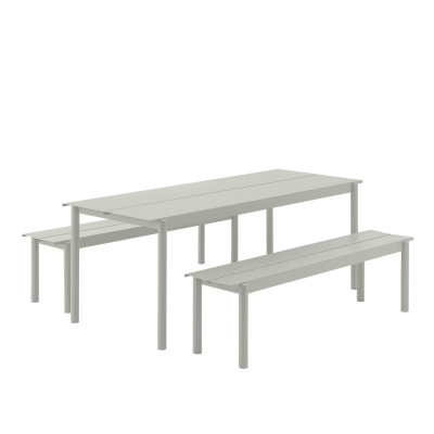 Linear Steel Table