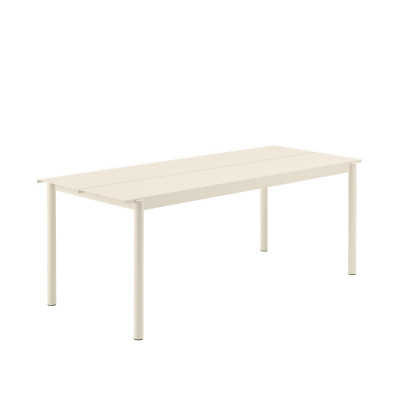 Linear Steel Table