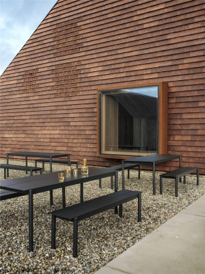Linear Steel Table