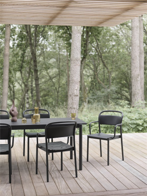 Linear Steel Table