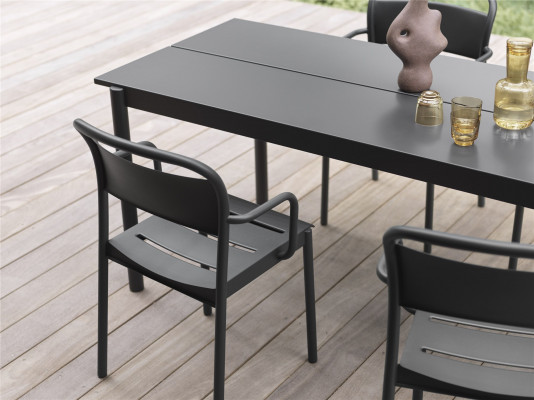 Linear Steel Table