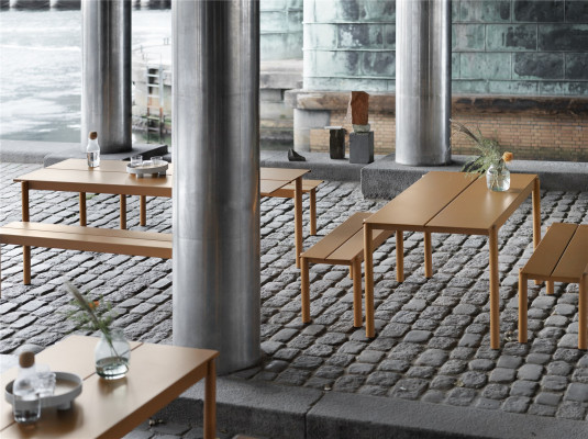 Linear Steel Table