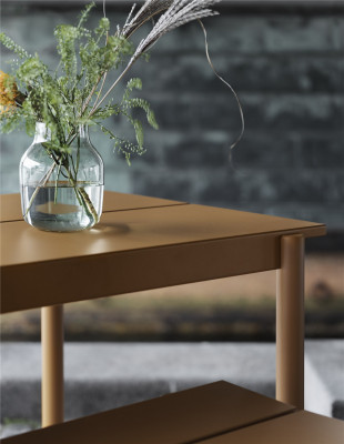 Linear Steel Table
