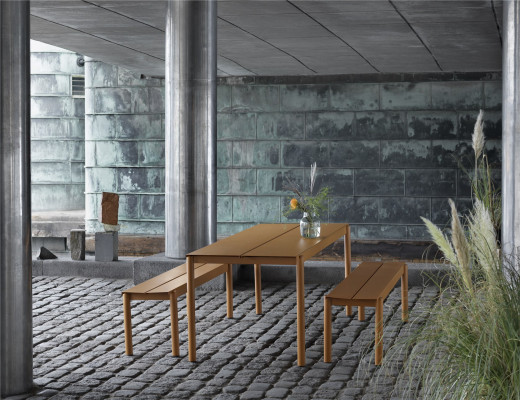 Linear Steel Table