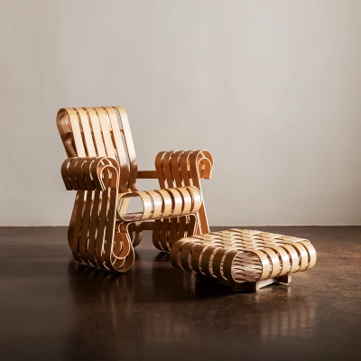 Power Play Chair and Ottoman