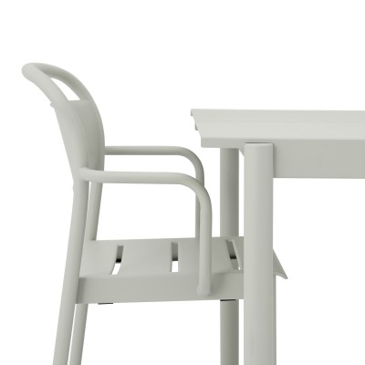 Linear Steel Chair