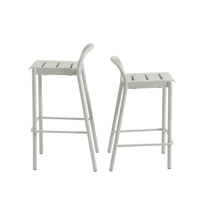 Linear Steel Stool