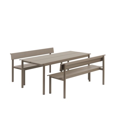 Linear Steel Bench
