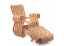 Power Play Chair and Ottoman