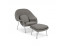 Saarinen Womb Chair with Ottoman